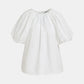 Essentiel Antwerp White Fay Puff Sleeve Top