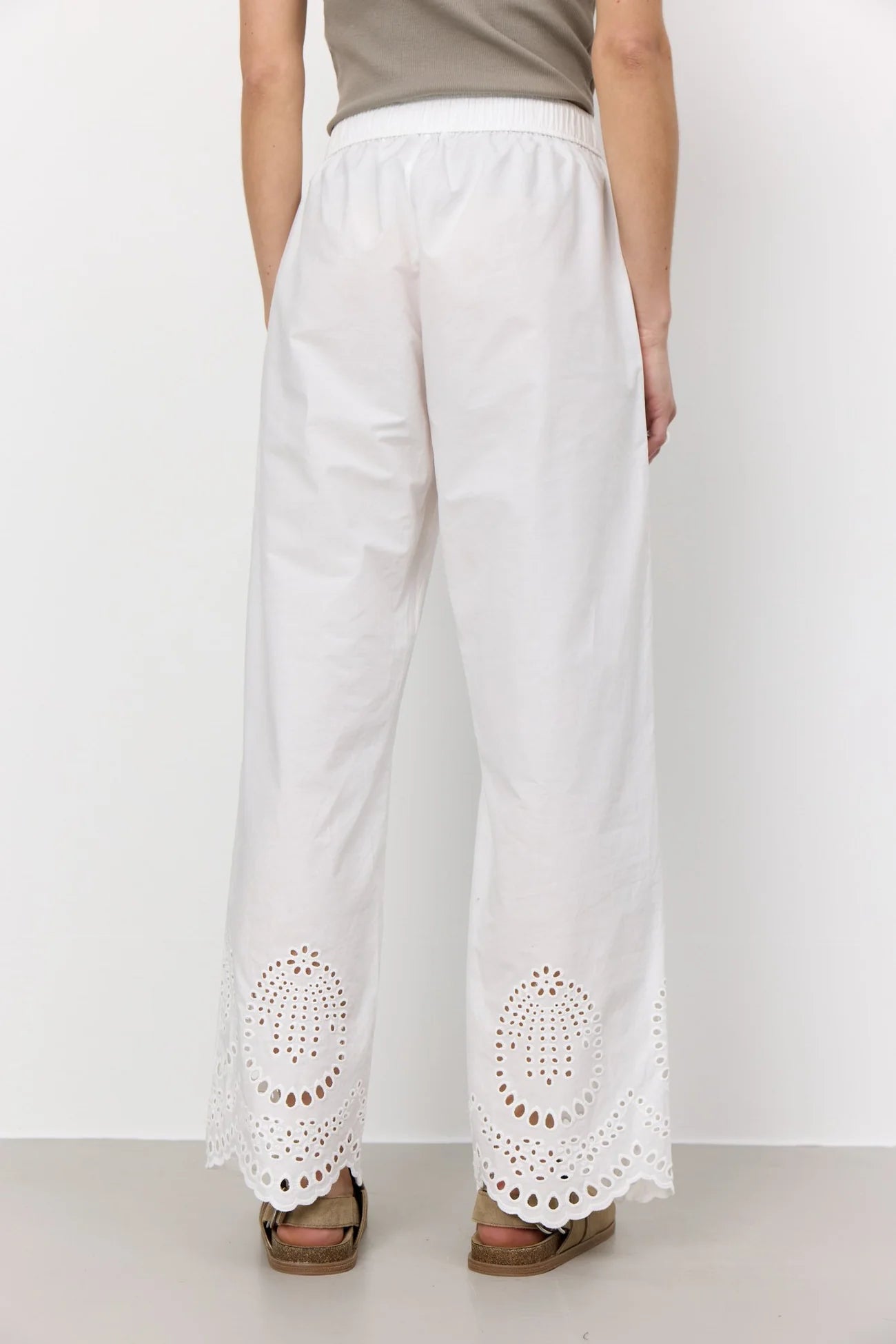 Levete Room White Grolet Trousers