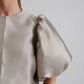 By Malina Steel Grey Cleo Blouse