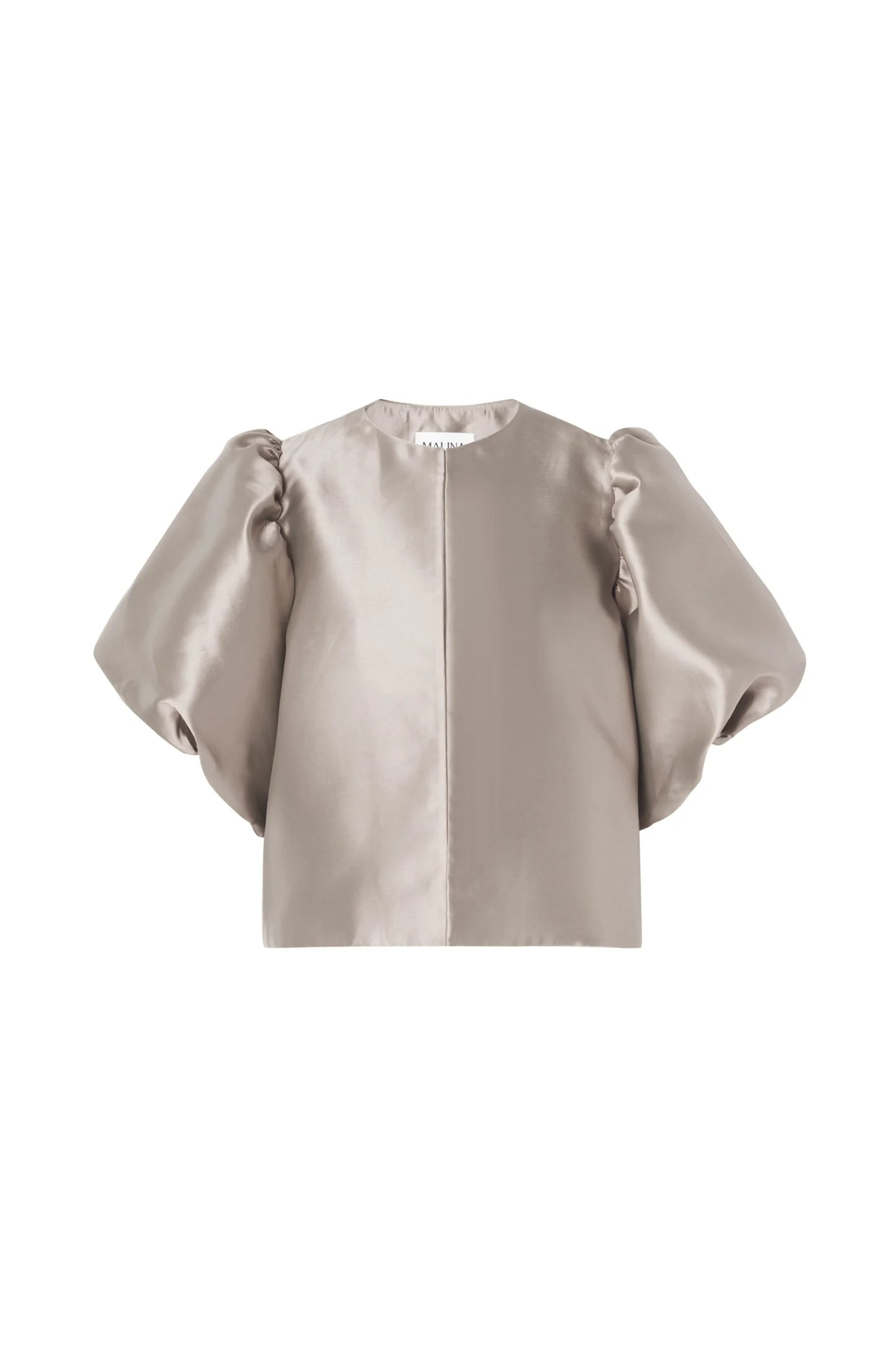 By Malina Steel Grey Cleo Blouse