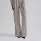 By Malina Steel Grey Sarah Satin Trousers