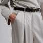 By Malina Steel Grey Sarah Satin Trousers