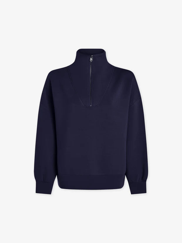 Varley Blue Nights Hawley Half Zip Sweatshirt