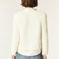 Ba&sh Ecru Gaspard Knit Cardigan