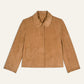 Ba&sh Camel Milas Suede Jacket