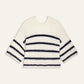 Ba&sh Ecru Biguel Stripe Knit