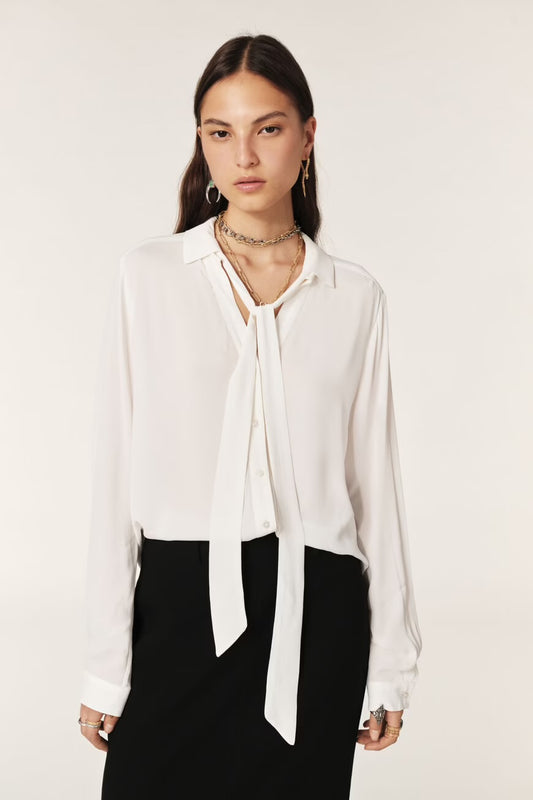 Ba&sh Ecru Moryane Blouse