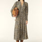 Ba&sh Beige Seven Print Dress