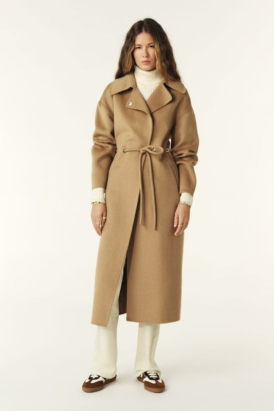 Ba&sh Camel Kate Coat