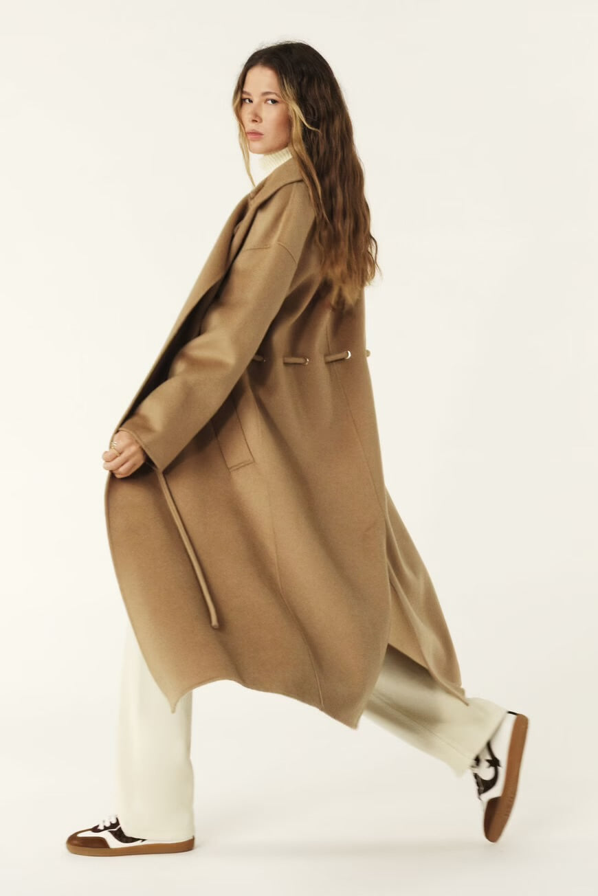 Ba&sh camel coat hotsell