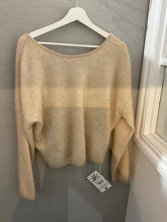 Crush Cashmere Almond Nala Brushed Knit