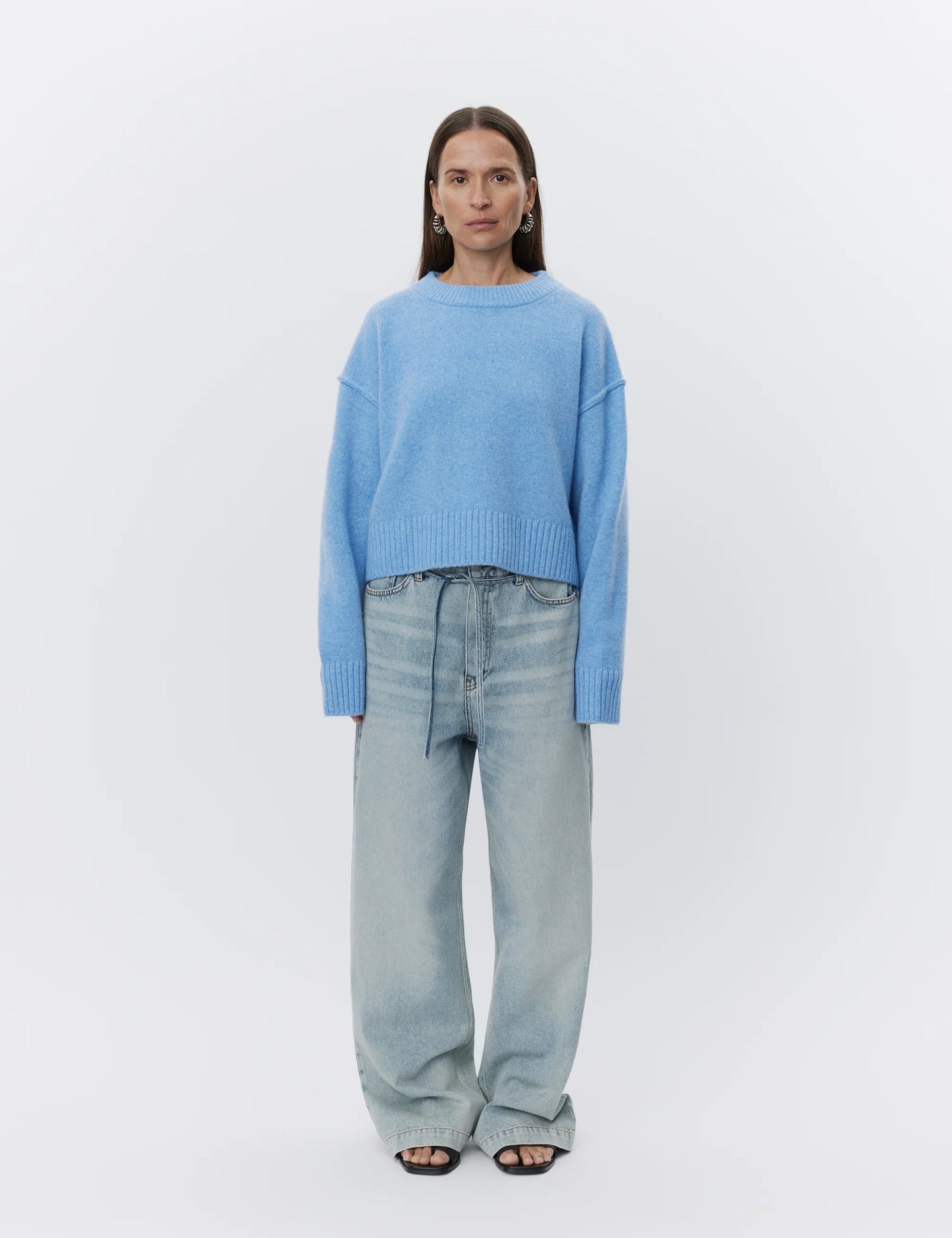 Day Birger Blue Ulrikke Wool Knit