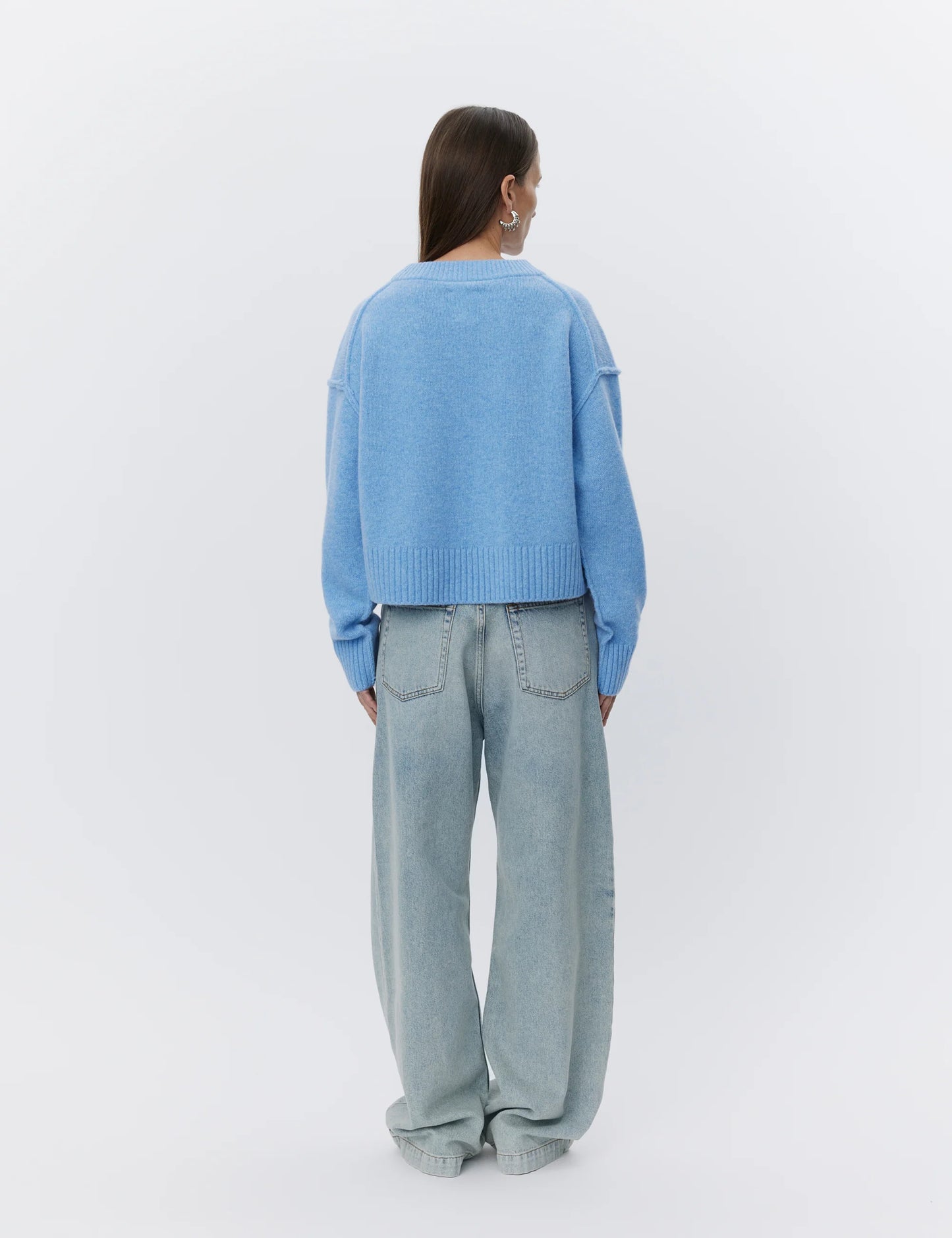 Day Birger Blue Ulrikke Wool Knit