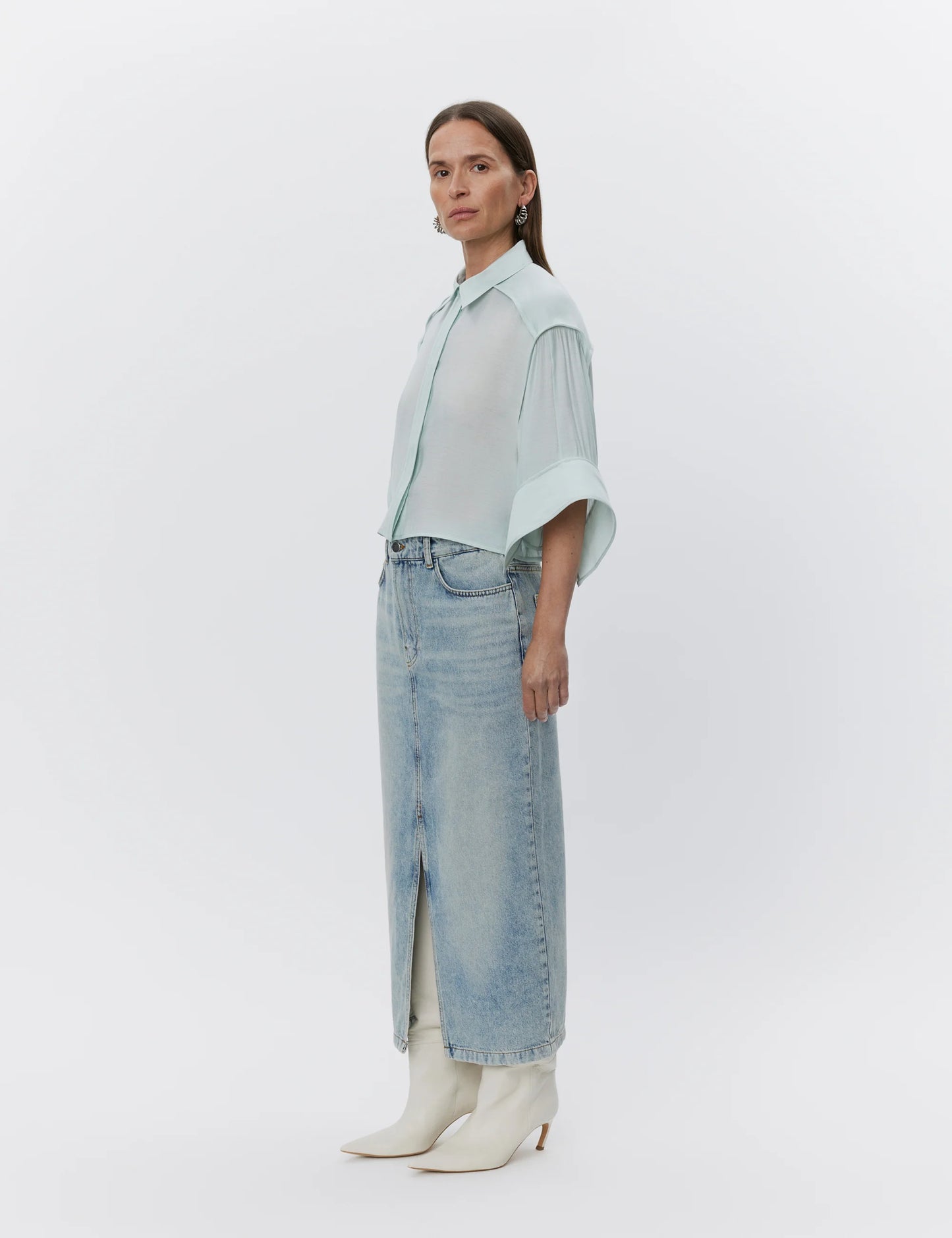 Day Birger Misty Blue Eleanor Shirt