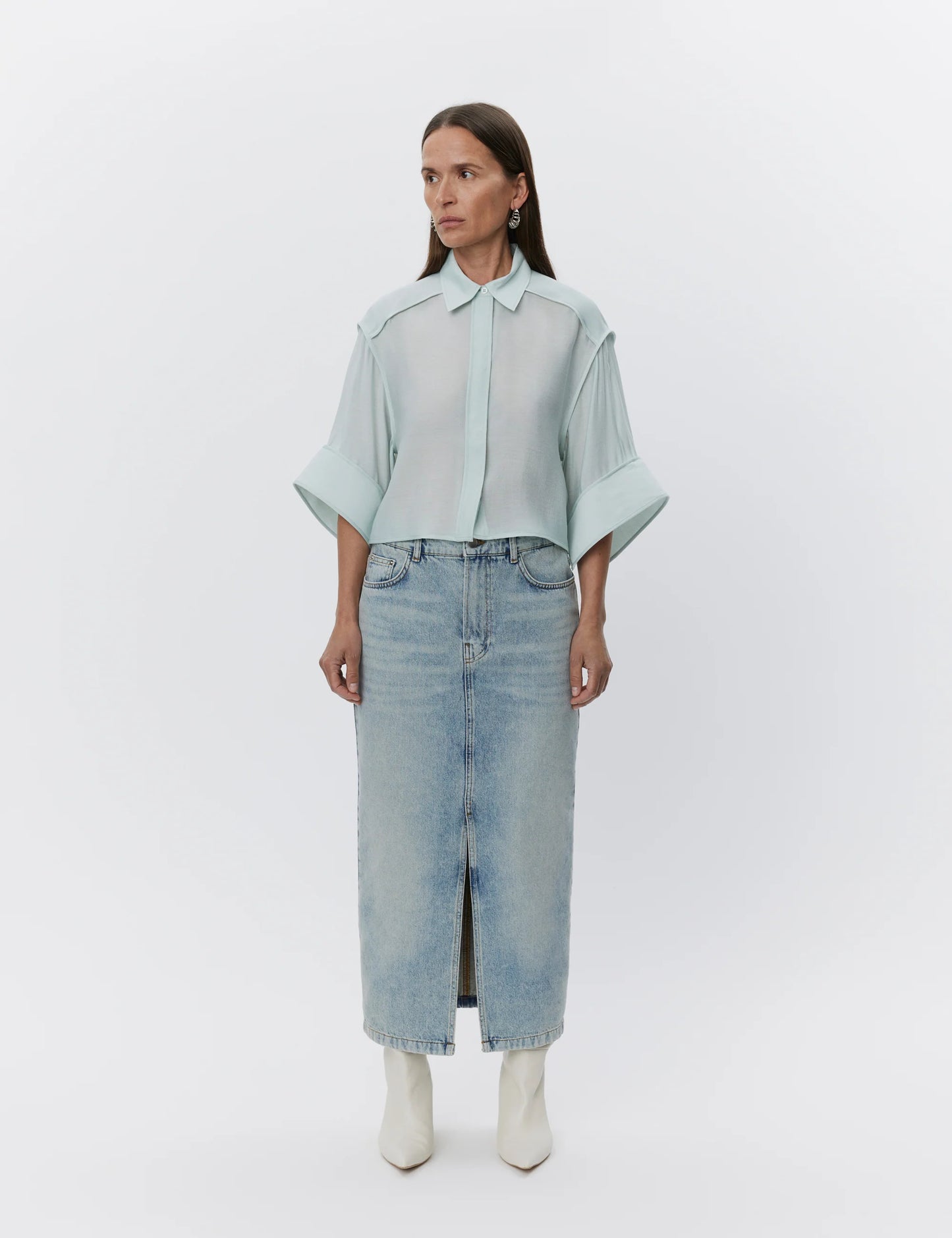 Day Birger Misty Blue Eleanor Shirt