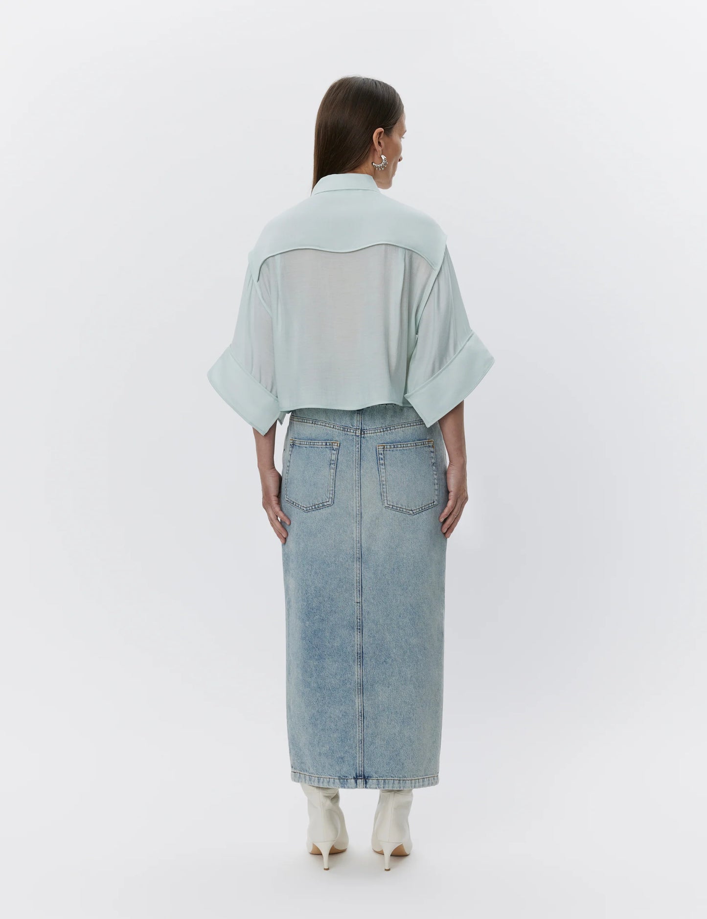 Day Birger Misty Blue Eleanor Shirt