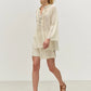 Devotion Twins Ecru Apology Blouse