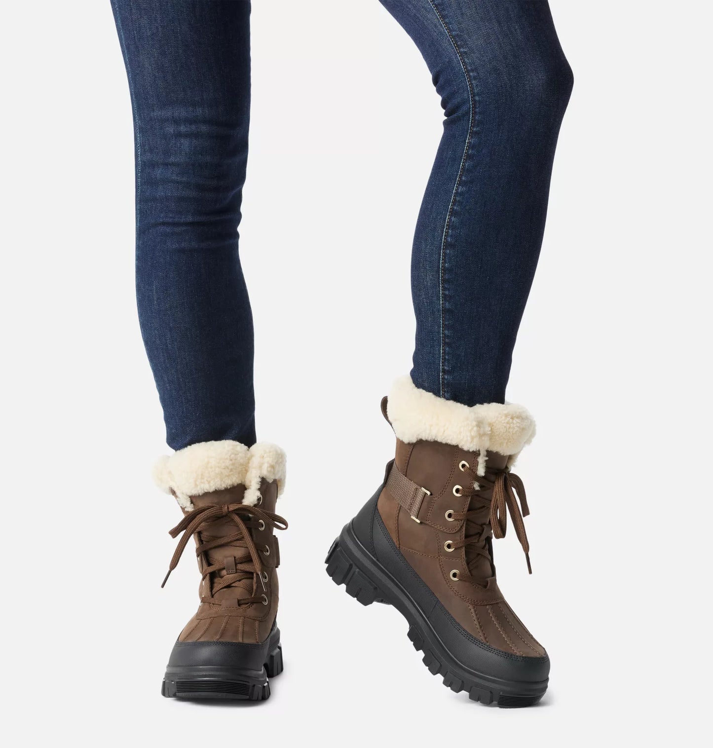 Sorel Tivoli V Parc Waterproof Boots- Tobacco