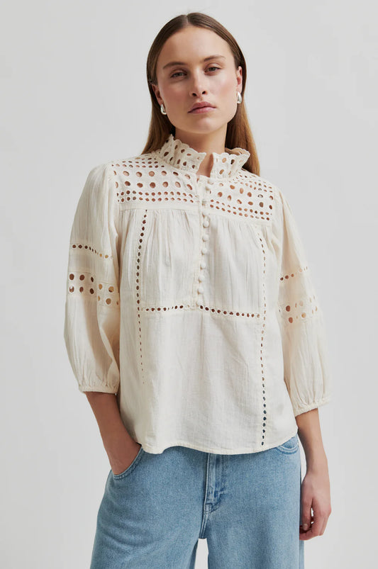 Second Female Ecru Brunie Blouse