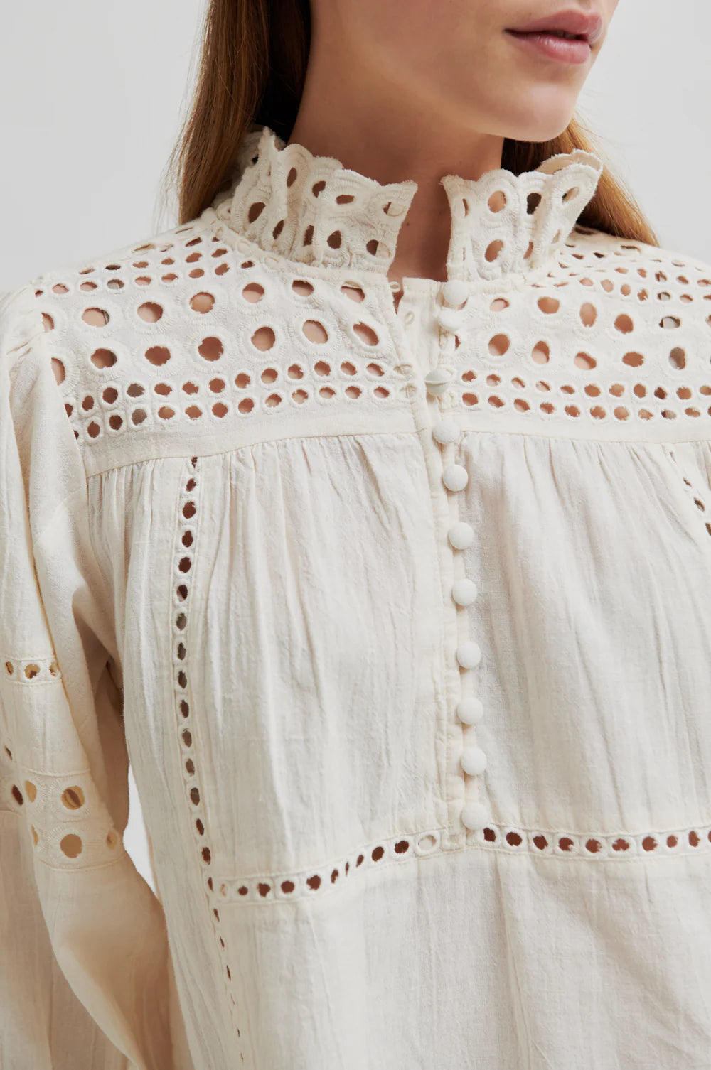 Second Female Ecru Brunie Blouse
