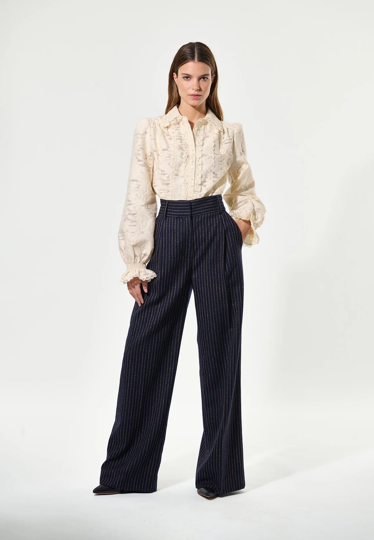 Dea Kudibal Crème Daphnedea Lace Blouse