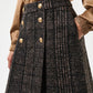 Dea Kudibal Black Check Patriziadea Skirt