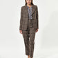 Dea Kudibal Eaton Check Lividea Blazer