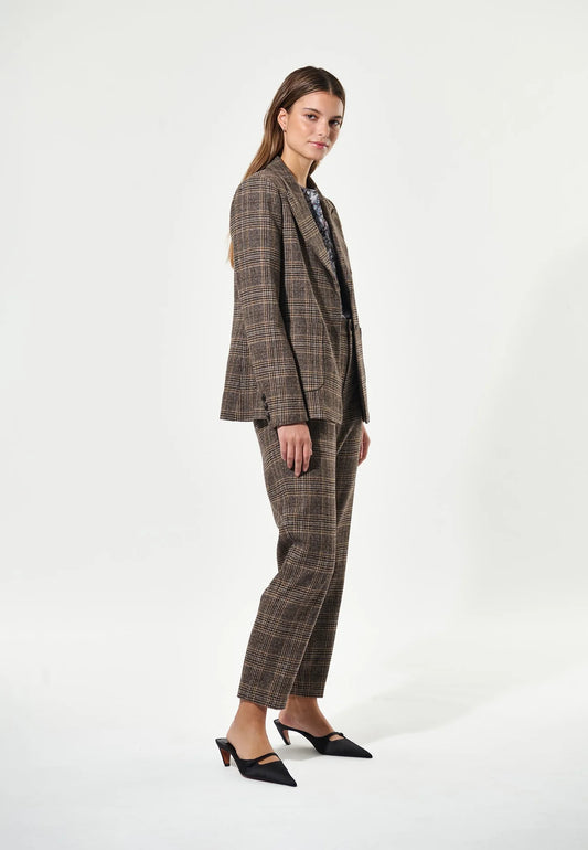 Dea Kudibal Eaton Check Lividea Blazer