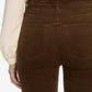 Frame Le Sleek Straight Corduroy - Bitter Chocolate