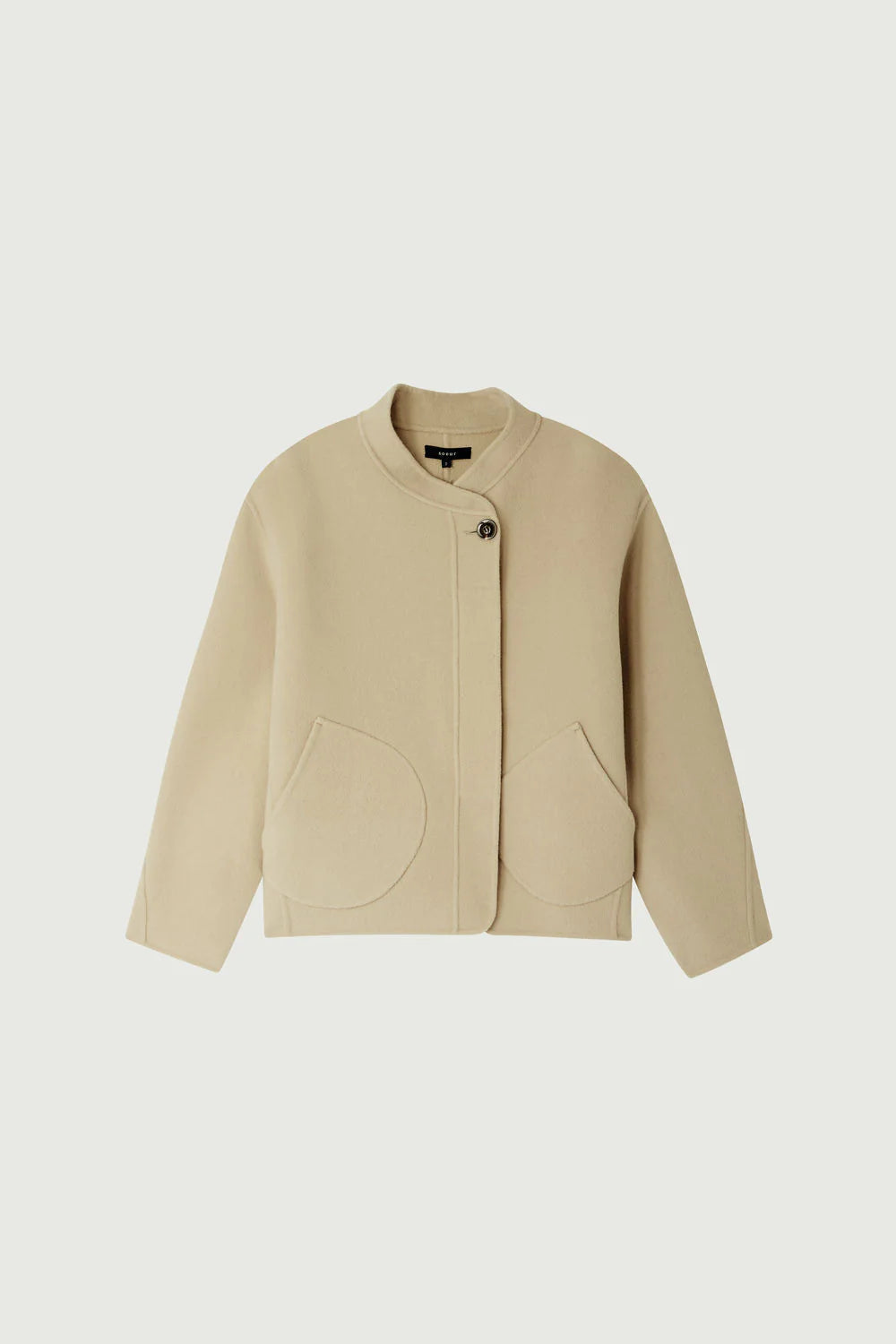 Souer Chalk Windsor Double Face Wool Jacket