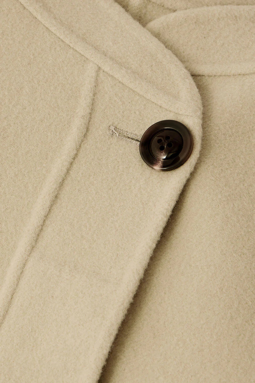 Souer Chalk Windsor Double Face Wool Jacket