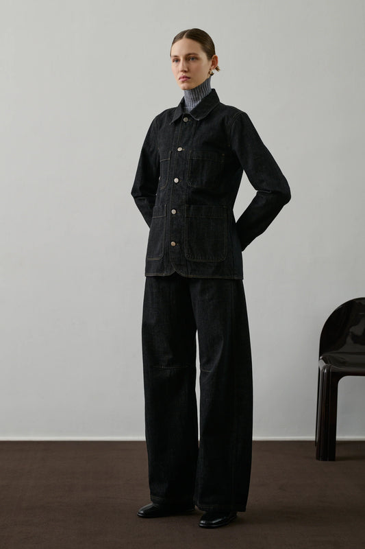 Souer Brut Noir Garry Denim Jacket
