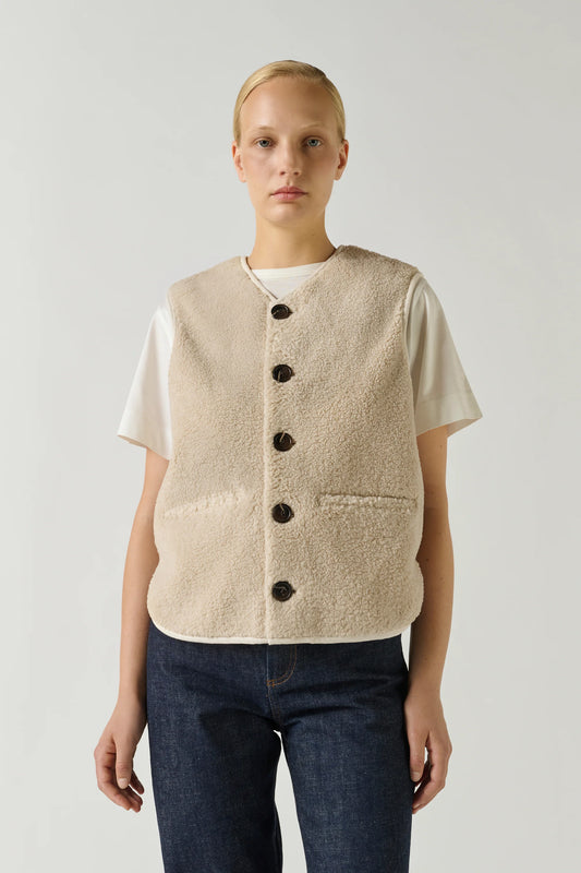 Souer Ecru Fusil Gilet