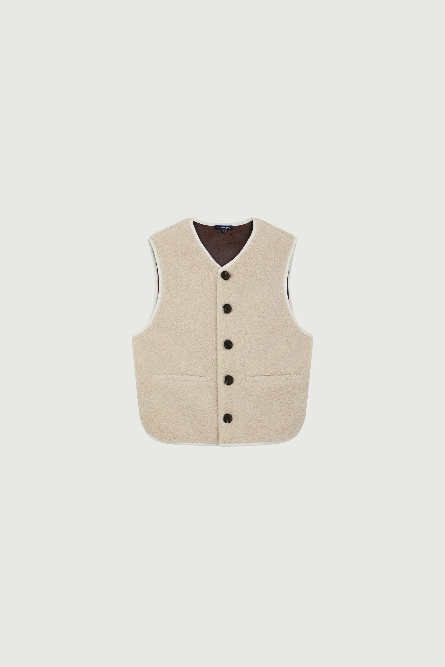 Souer Ecru Fusil Gilet