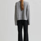 Second Female Grey Alphine Cable Cardigan