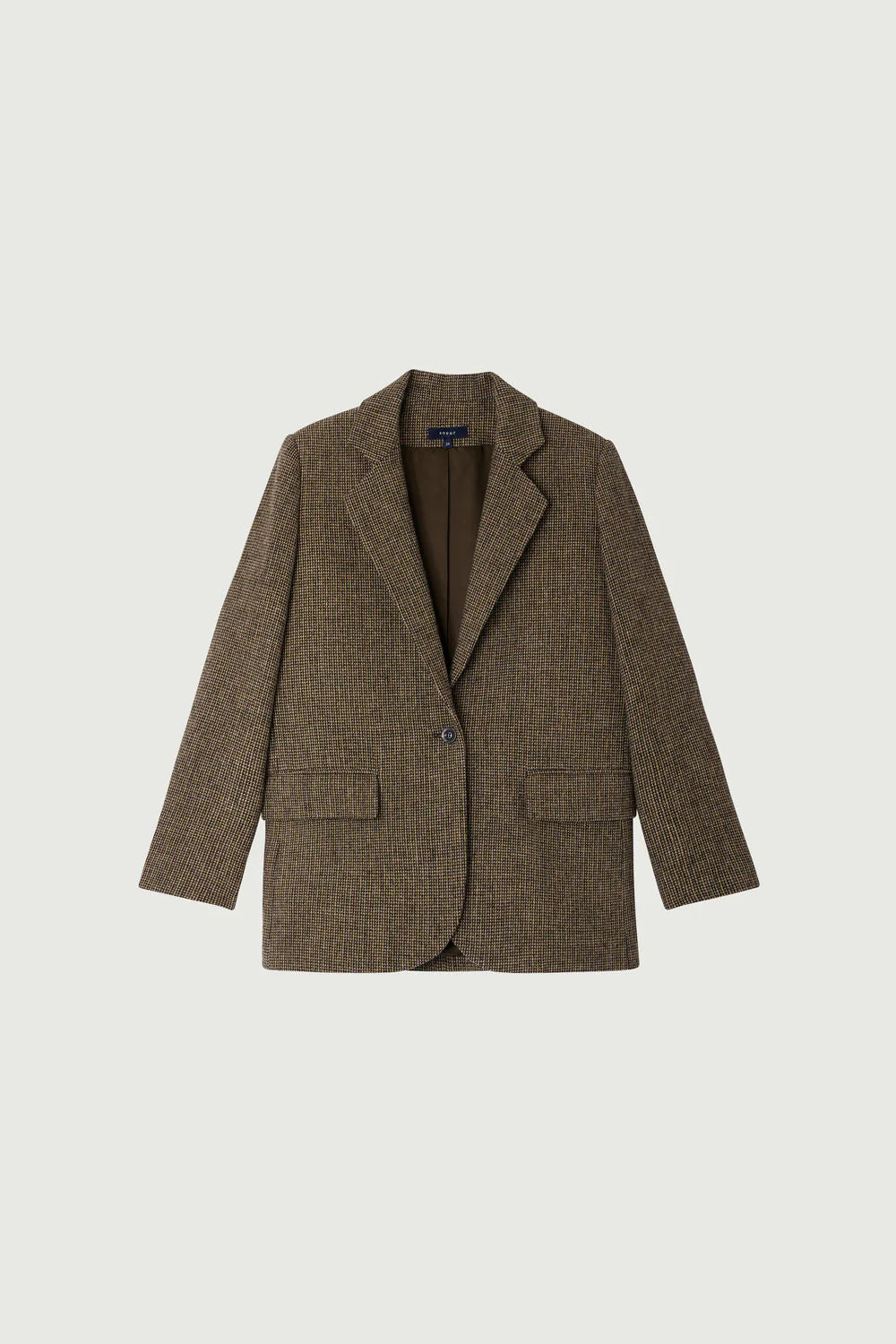 Soeur Brown Check Sevres Jacket