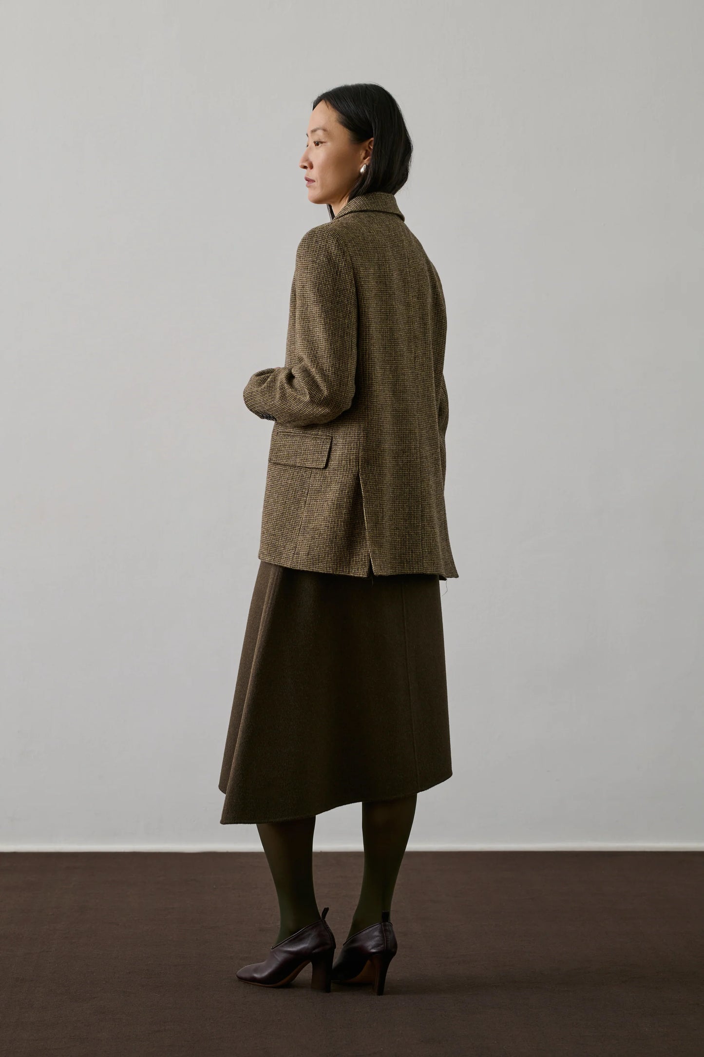 Soeur Brown Check Sevres Jacket