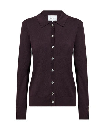 Levete Room Fudge Ismaila Button Knit