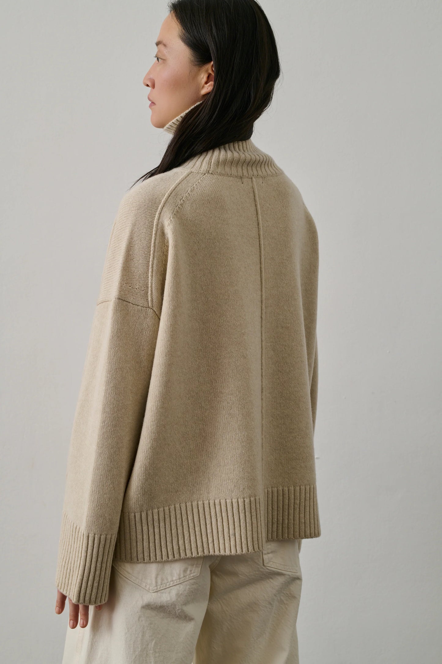 Soeur Off White William Turtleneck Knit