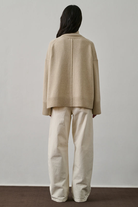 Soeur Off White William Turtleneck Knit