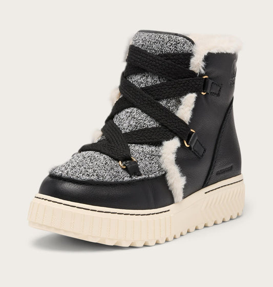 Sorel Ona Ava Alpine Boots- Black/Chalk