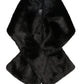 Helen Moore Black Luxe Faur Fur Scarf