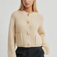 Second Female Beige Ulrikke Knit Cardigan