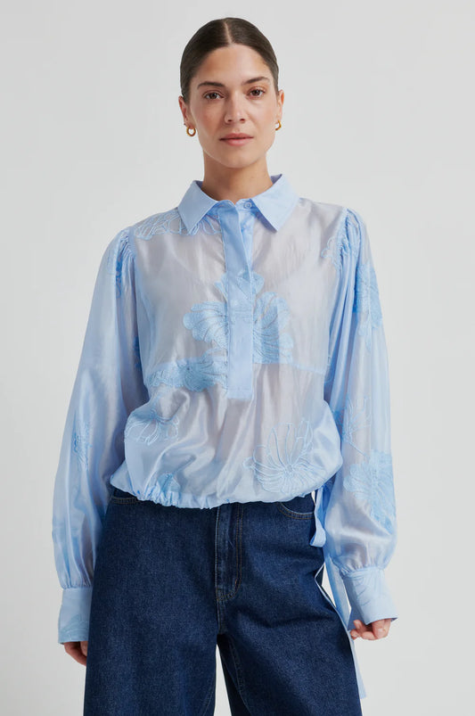 Second Female Blue Vira Blouse