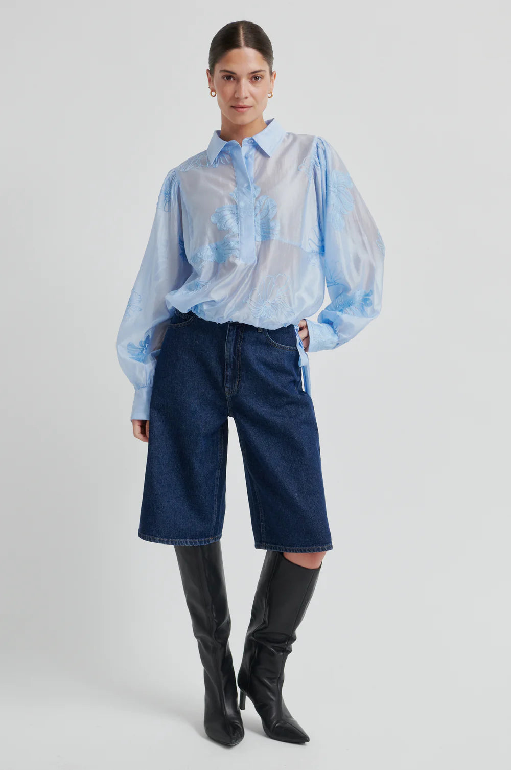 Second Female Blue Vira Blouse