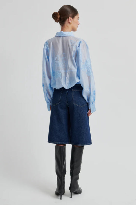 Second Female Blue Vira Blouse