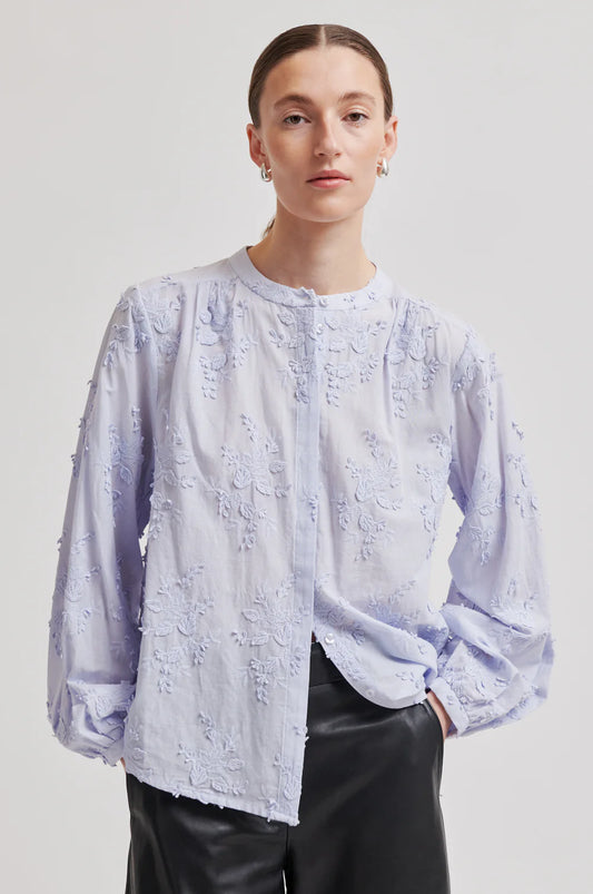 Second Female Blue Cavan Blouse