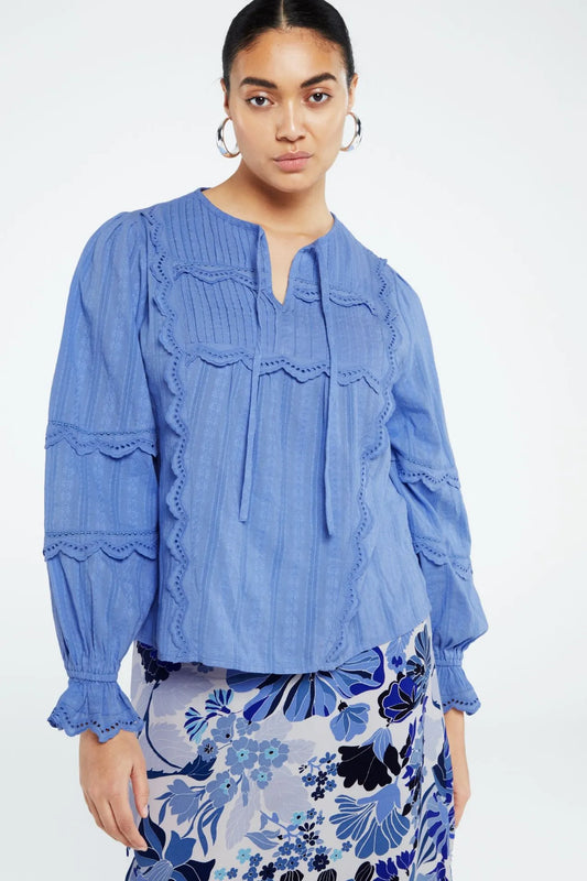 Fabienne Chapot Blue Riad Top