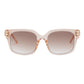 Le Specs Pink Champagne Shell Shocked Sunglasses