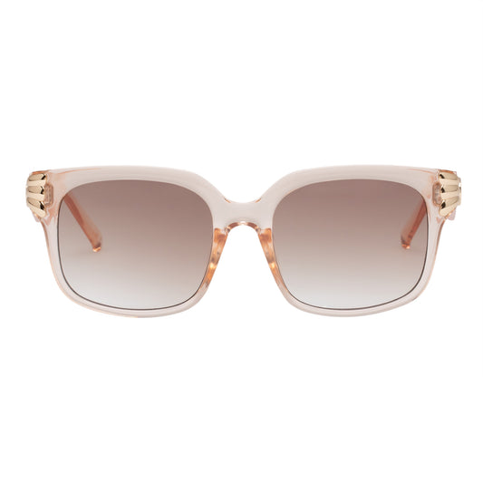 Le Specs Pink Champagne Shell Shocked Sunglasses